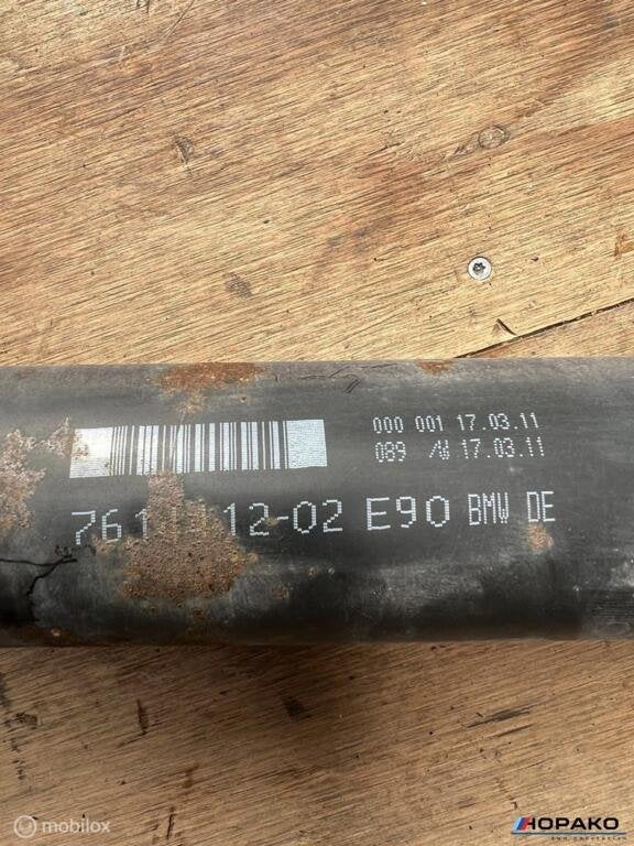 Cardanas BMW E90 E91 E92 E93 320D N47 handbak 7614412, Gebruikt, Einsteinlaan 5 rijswijk, Bmw, Ophalen of Verzenden
