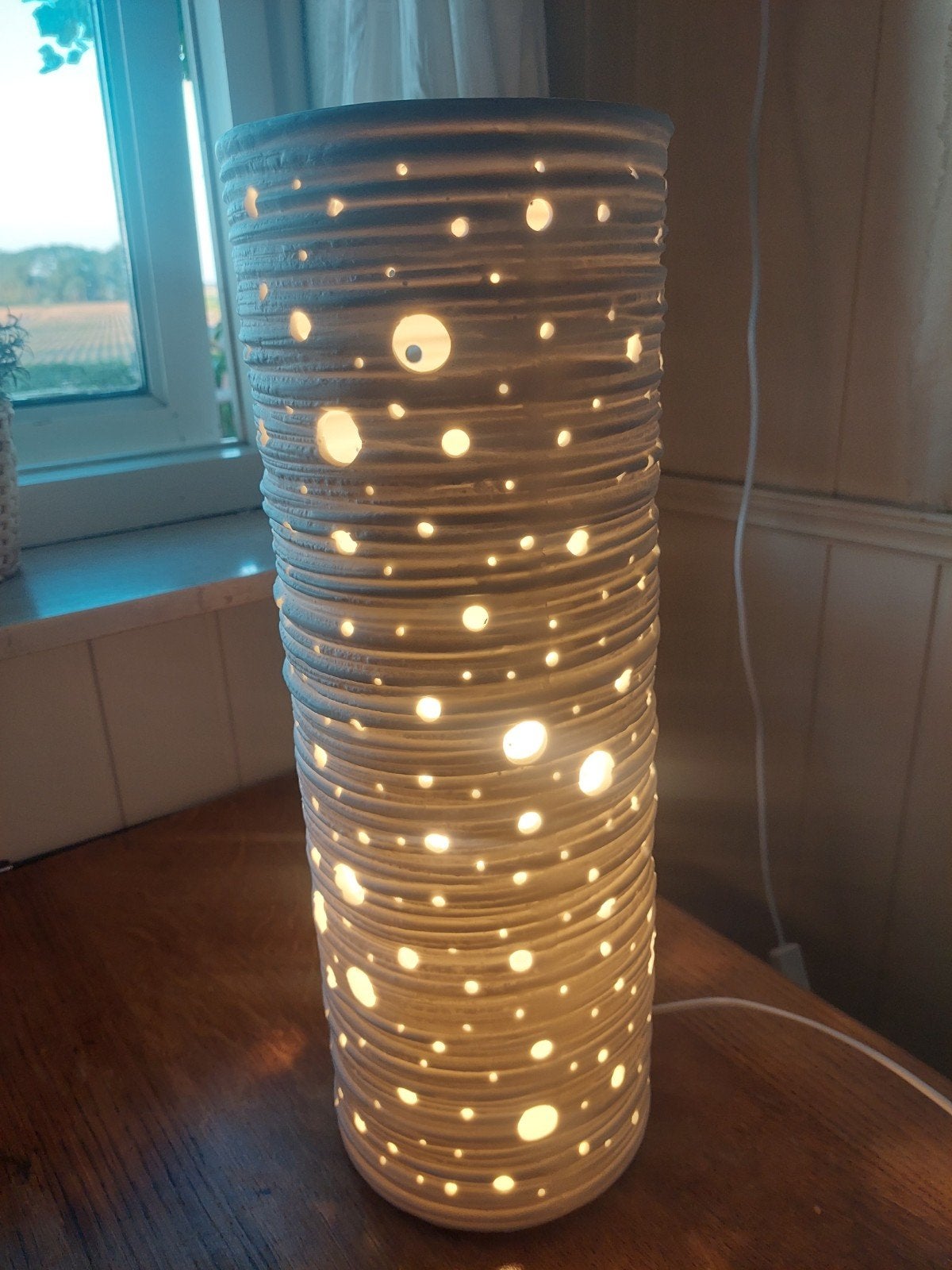 Lamp keramiek, Ophalen, Keramiek