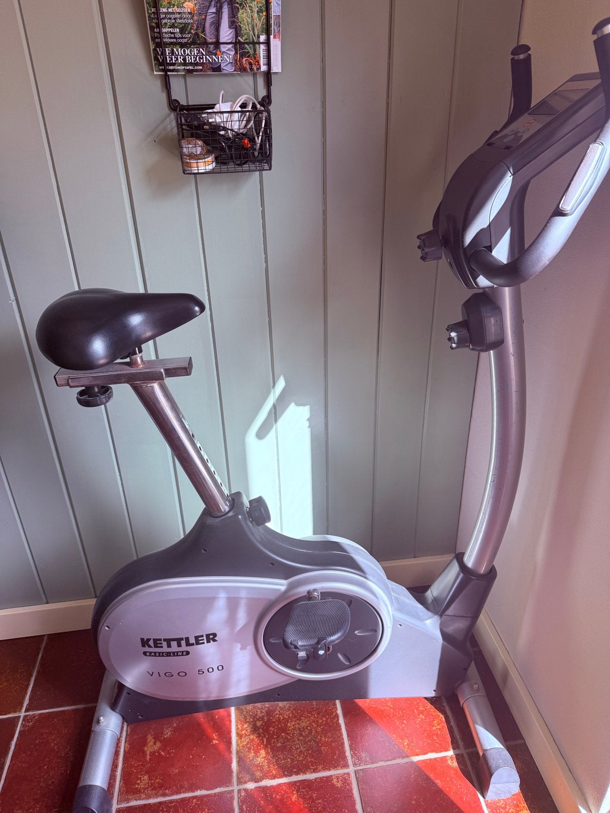Kettler Basic-Line Vigo 500 Hometrainer, Ophalen, Gebruikt, Metaal, Benen