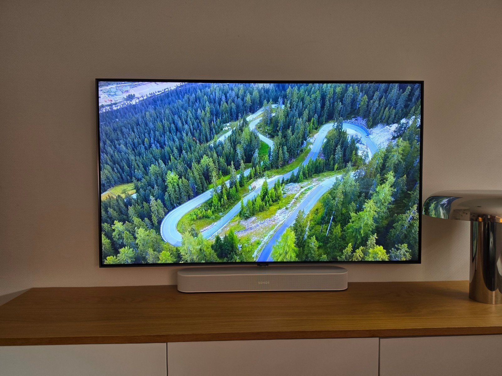 Samsung QE55Q9F QLED TV - Zo goed als nieuw, Ophalen, QLED, Zo goed als nieuw, Samsung