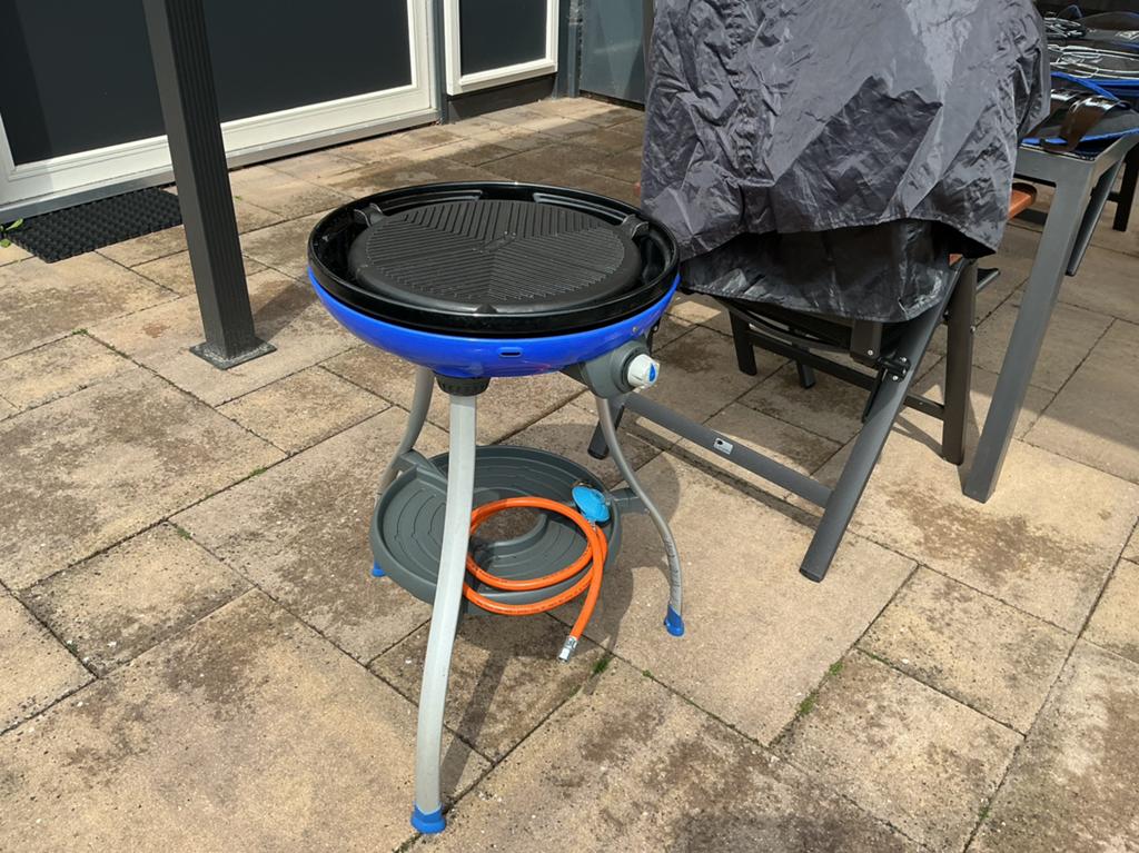 Cadac carri chef, Ophalen, Gebruikt