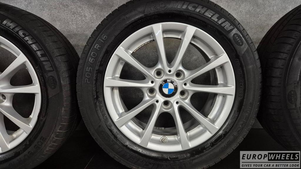 16 inch BMW 3 Serie F30 F31 F32 4 Style 390 Zomerbanden, Gebruikt, -, Banden en Velgen, Zomerbanden