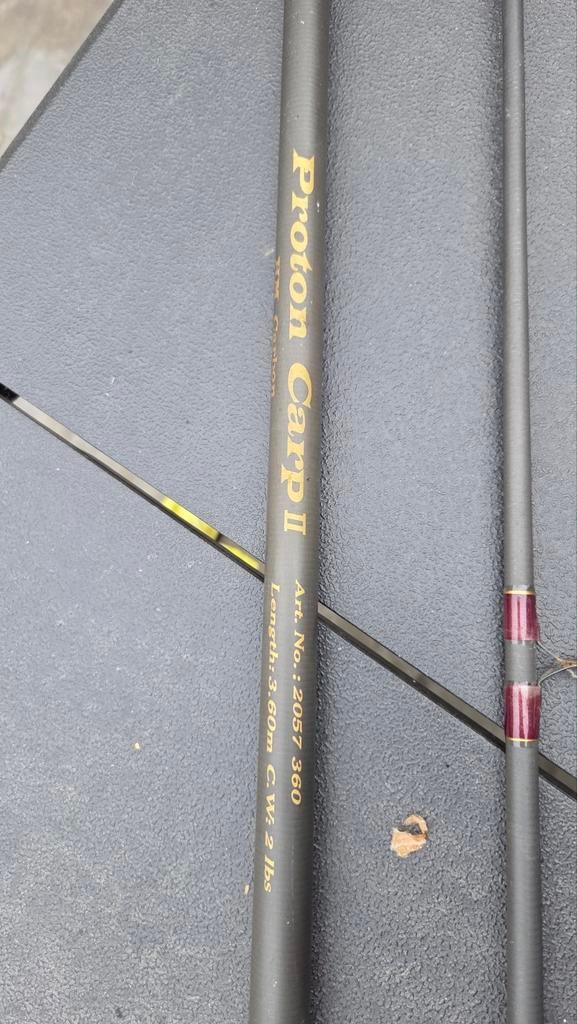 Spro proton carp II 3.60 HM carbon hengel, Watersport en Boten, Hengelsport | Karpervissen, Ophalen, Werphengel