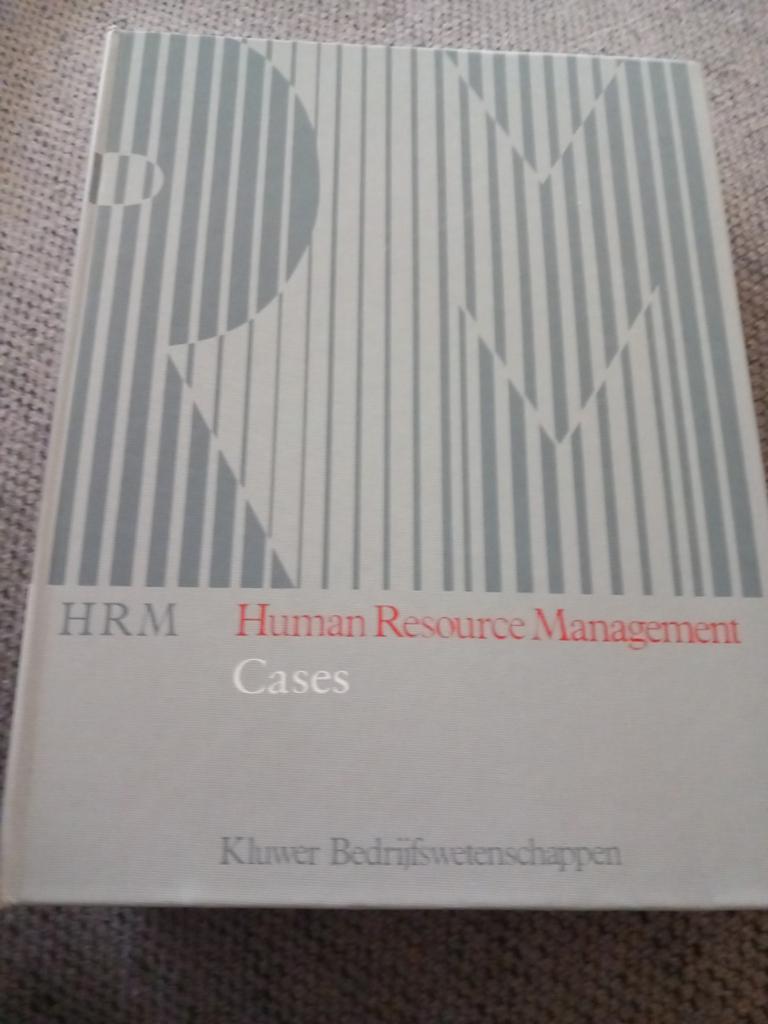 HRM, Ophalen of Verzenden, Beta, Zo goed als nieuw, HBO
