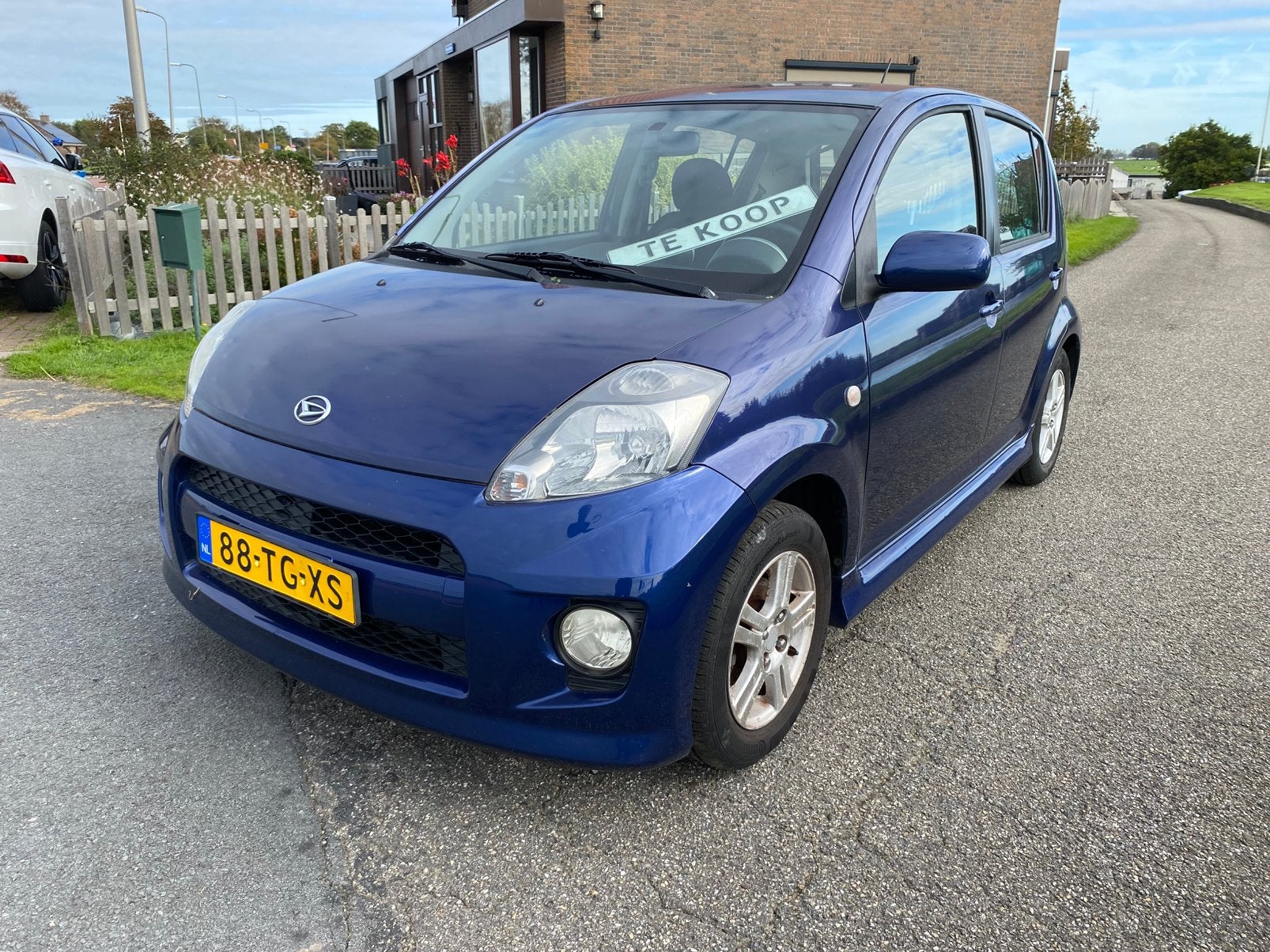 Daihatsu Sirion 1.3 2006 Blauw, Voorwielaandrijving, Stof, 4 cilinders, Blauw