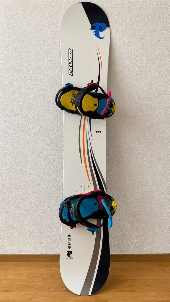 Snowboard Palmer + Union CMYK bindingen | Zeer nette staat, Ophalen, Zo goed als nieuw, Overige typen