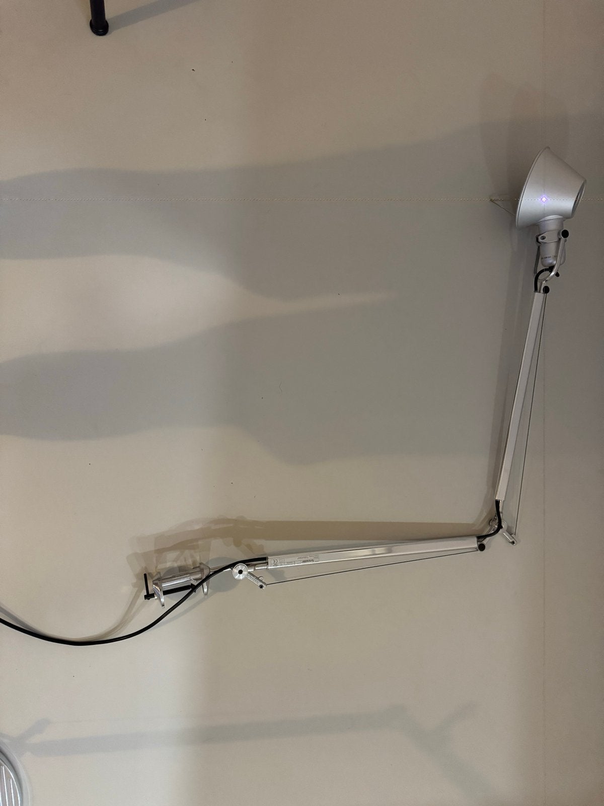 Artemide Tolomeo Tavolo Bureaulamp met Tafelklem teab, Overige merken, E27 (groot), Zo goed als nieuw, Zilver