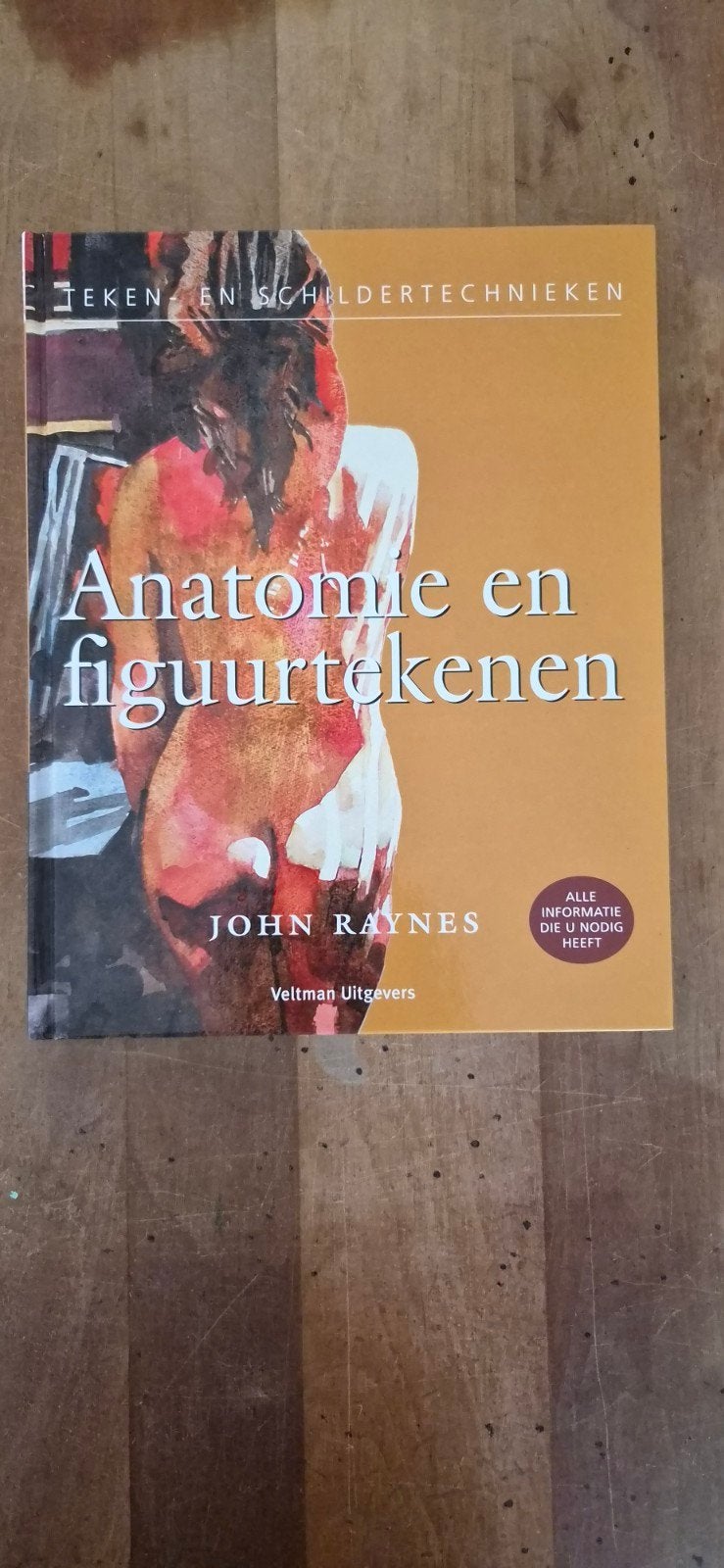Anatomie en Figuurtekenen - Teken- en Schildertechnieken, Gebruikt, Onbekend@voorbeeld.com, Ophalen of Verzenden, Onbekend adres