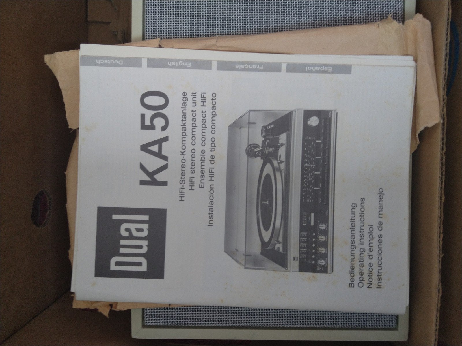 Dual 1218 dual KA 50 HiFi Stereo Compact Unit., Ophalen of Verzenden, Dual
