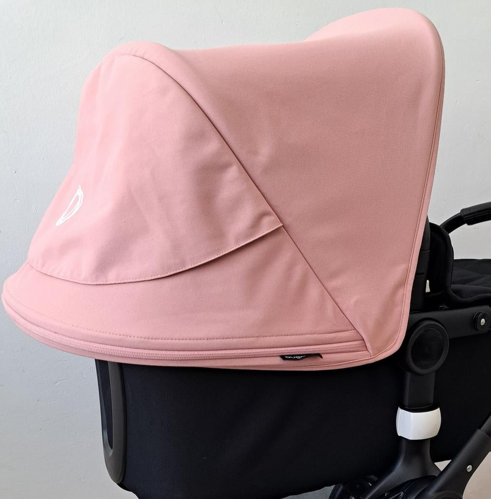 Buaboo Fox 1 2 3 of 5 zonnekap.Soft Pink Als nieuw, Ophalen of Verzenden, Zo goed als nieuw, Bugaboo