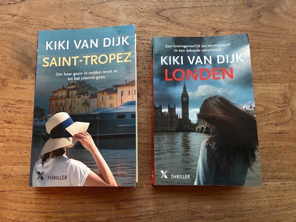 2x Kiki van Dijk - Londen & Saint-Tropez, 4 euro per stuk, Ophalen of Verzenden, Zo goed als nieuw, Kiki van Dijk, Nederland