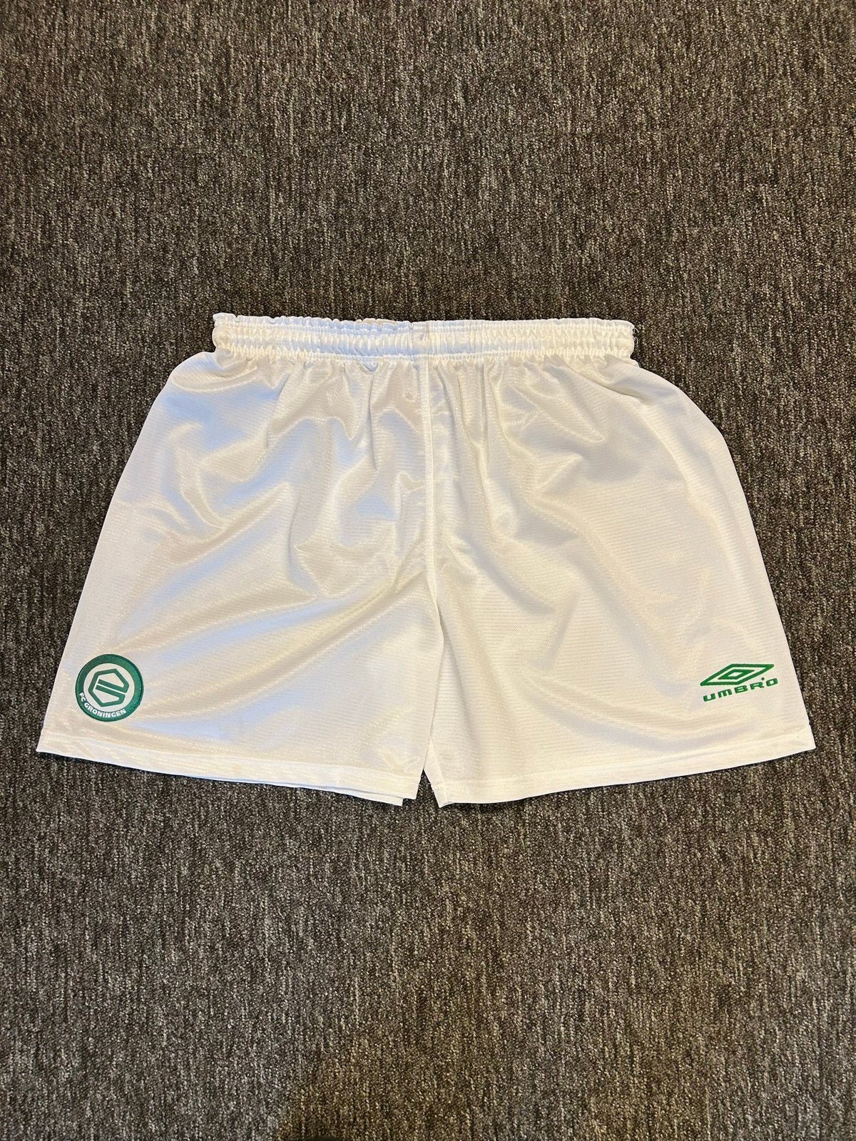 FC Groningen Umbro Voetbalbroekje ‘01-‘02, Kleding | Heren, Wit, Maat 56/58 (XL), Ophalen of Verzenden, Zo goed als nieuw
