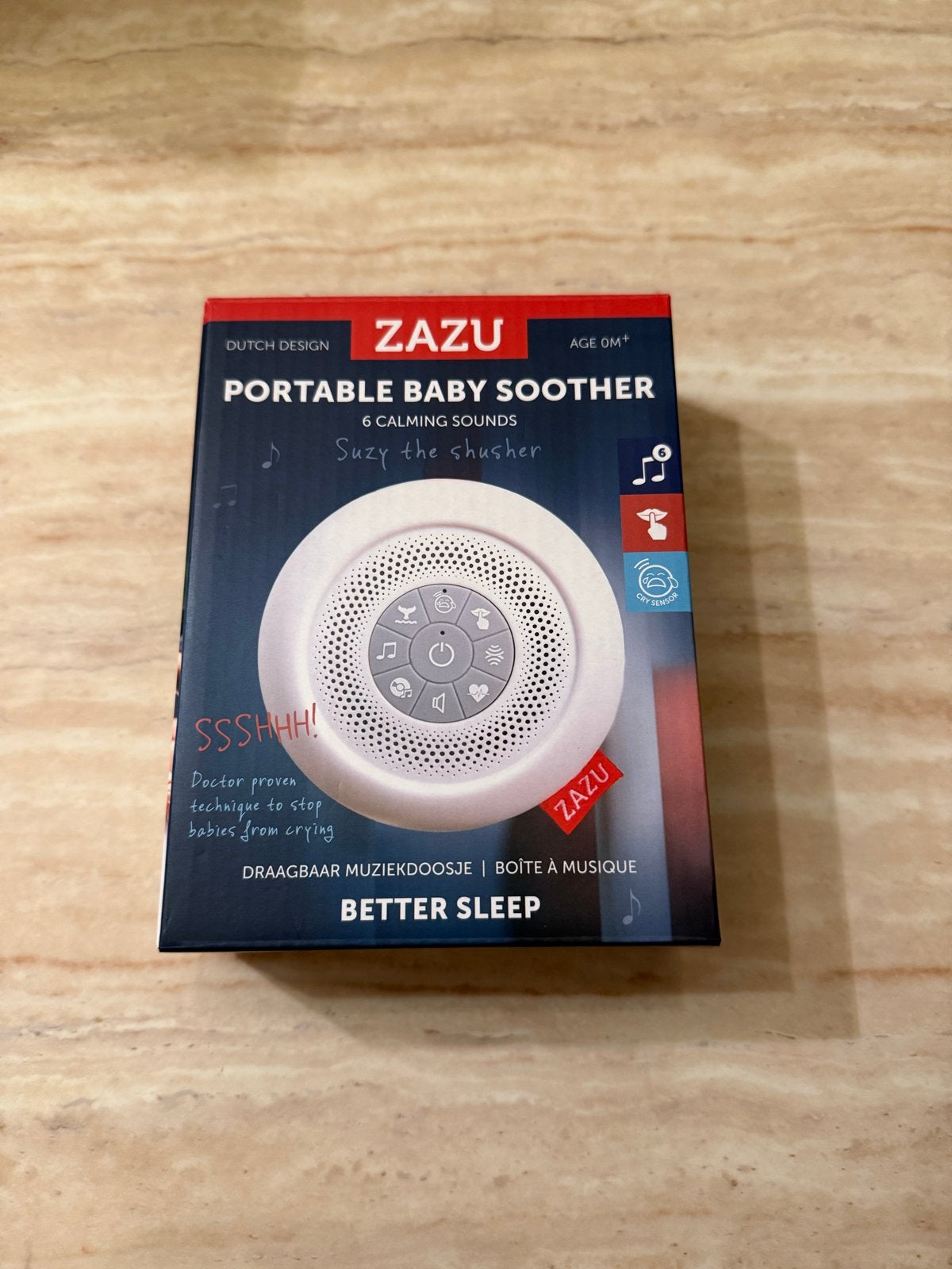 Zazu draagbare baby soother / muziekdoosje, Ophalen, Zo goed als nieuw
