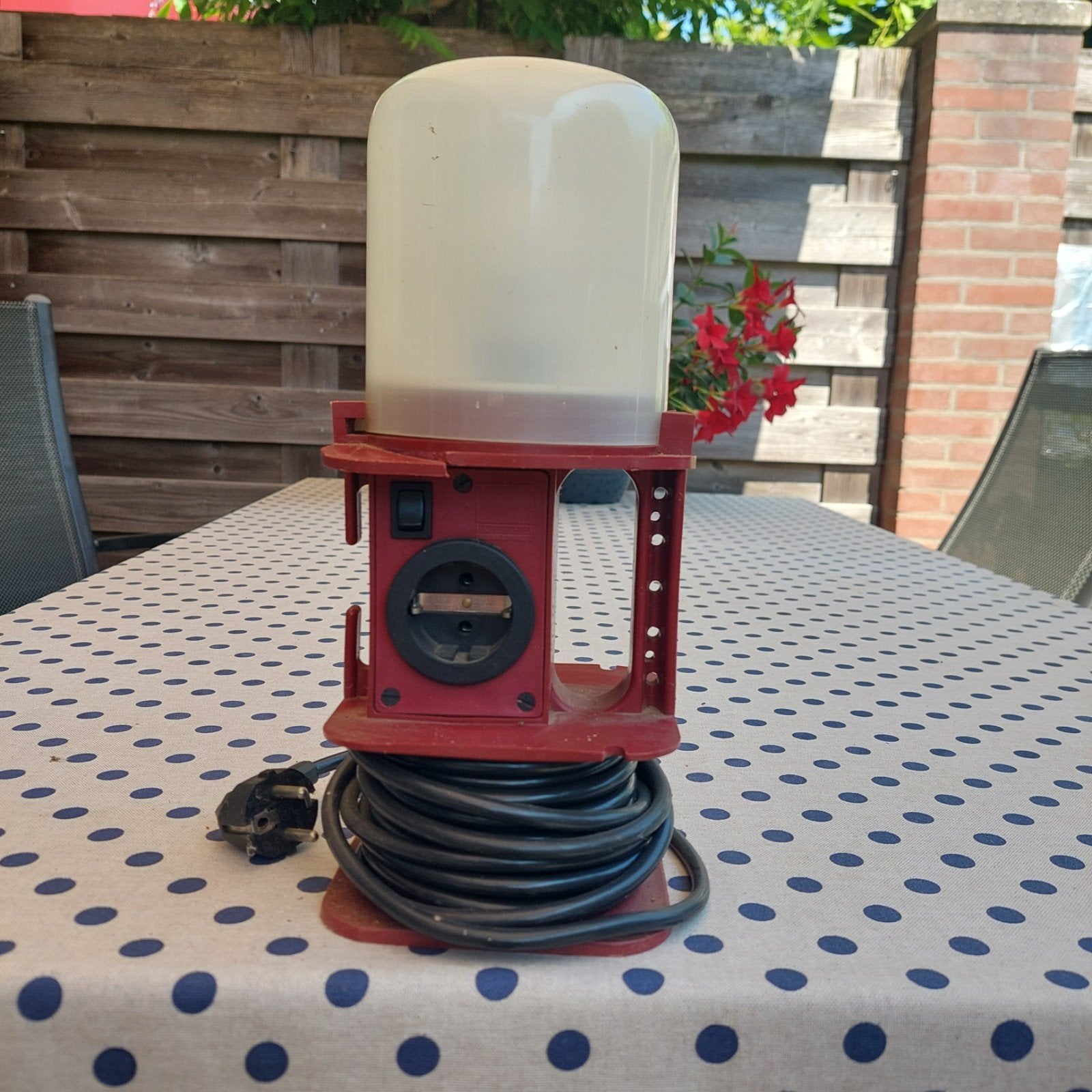 Lamp met stopcontact, Ophalen of Verzenden, Netvoeding, Minder dan 50 watt, Wandlamp