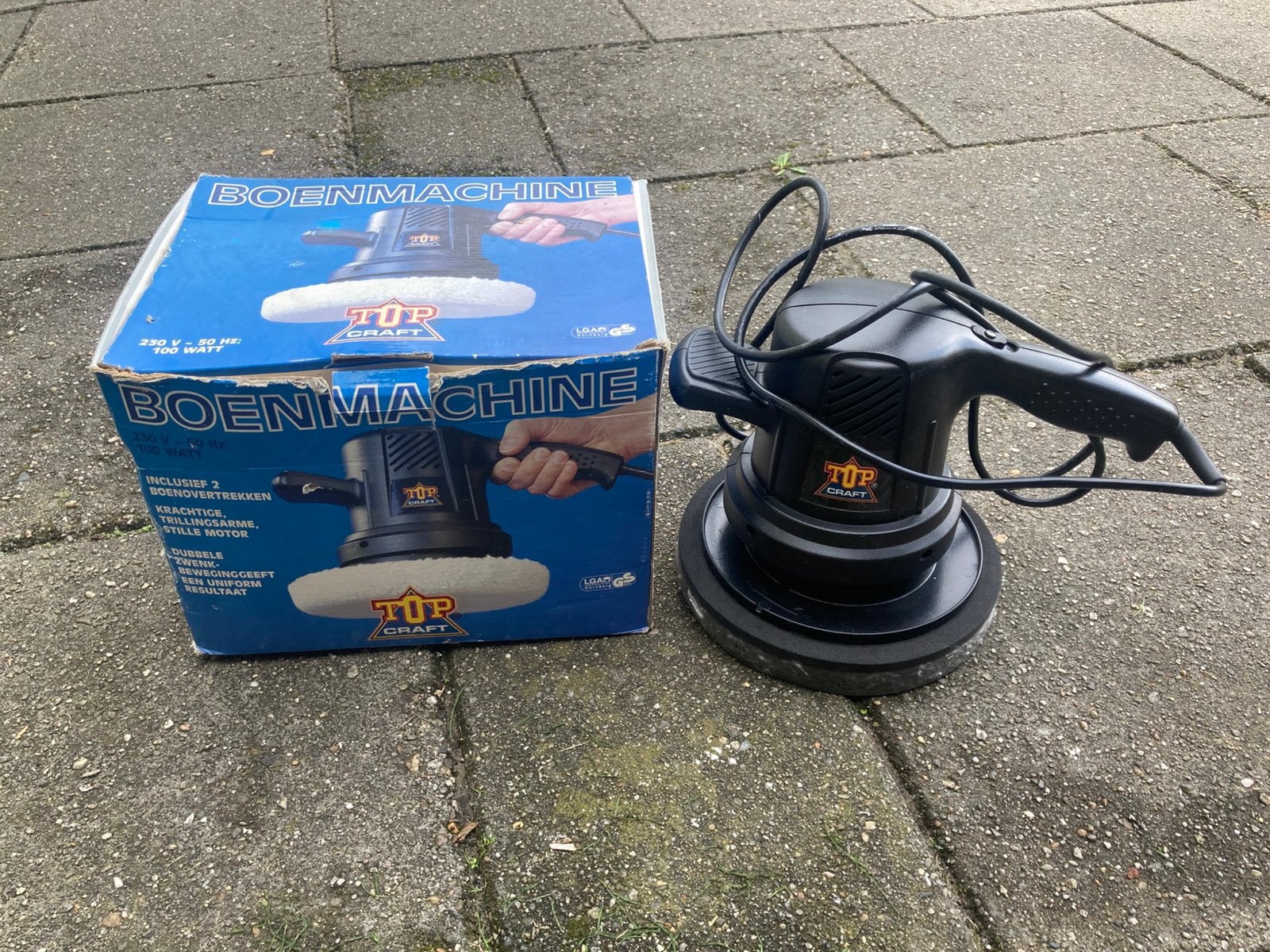 Boenmachine om auto mee te poetsen, Ophalen, Zo goed als nieuw, Minder dan 600 watt, Vlakschuurmachine