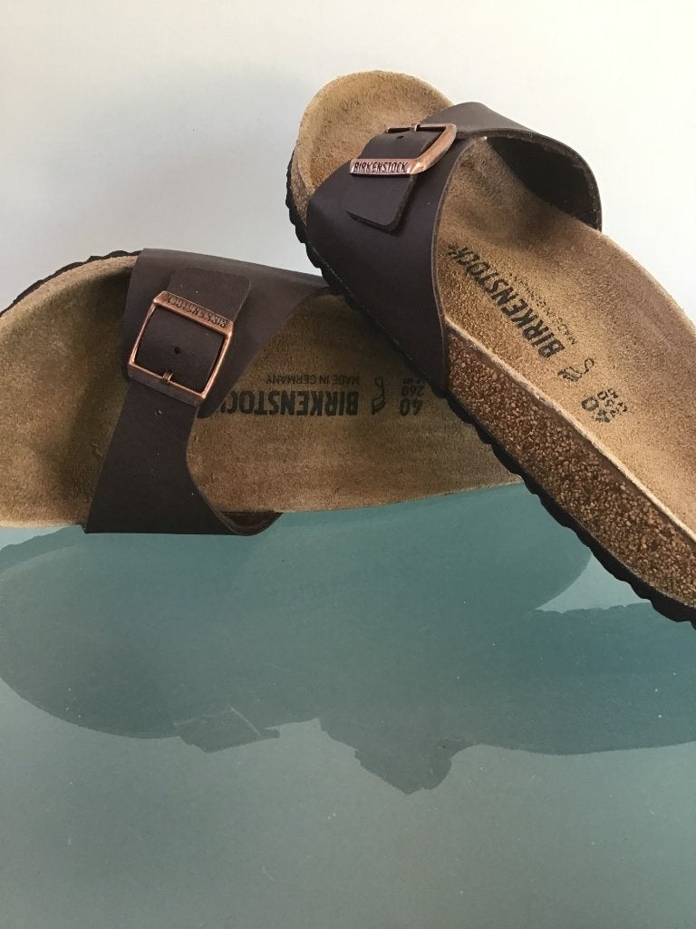Birkenstock 40 | bruin Nieuw! | Madrid | Gratis verzenden, Slippers, Bruin, Verzenden, Nieuw