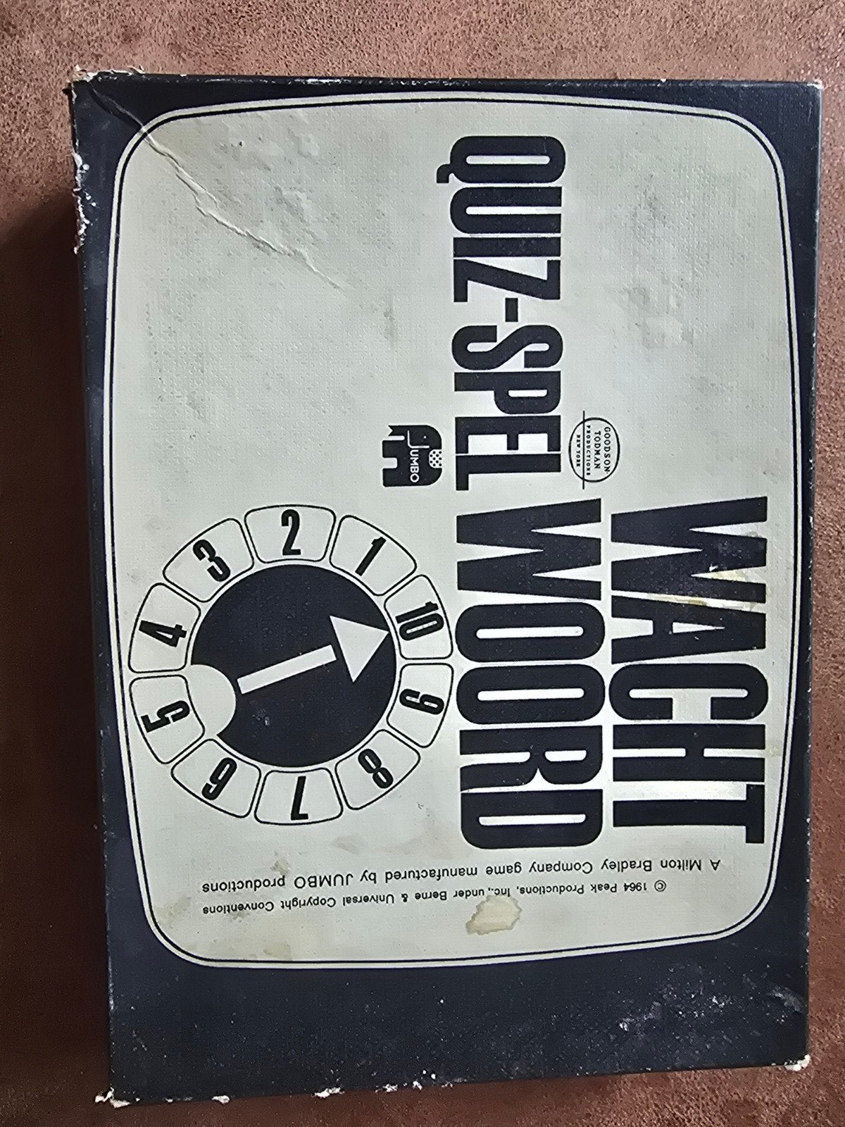 Wachtwoord quiz-spel vintage, Ophalen of Verzenden, Gebruikt, Jumbo