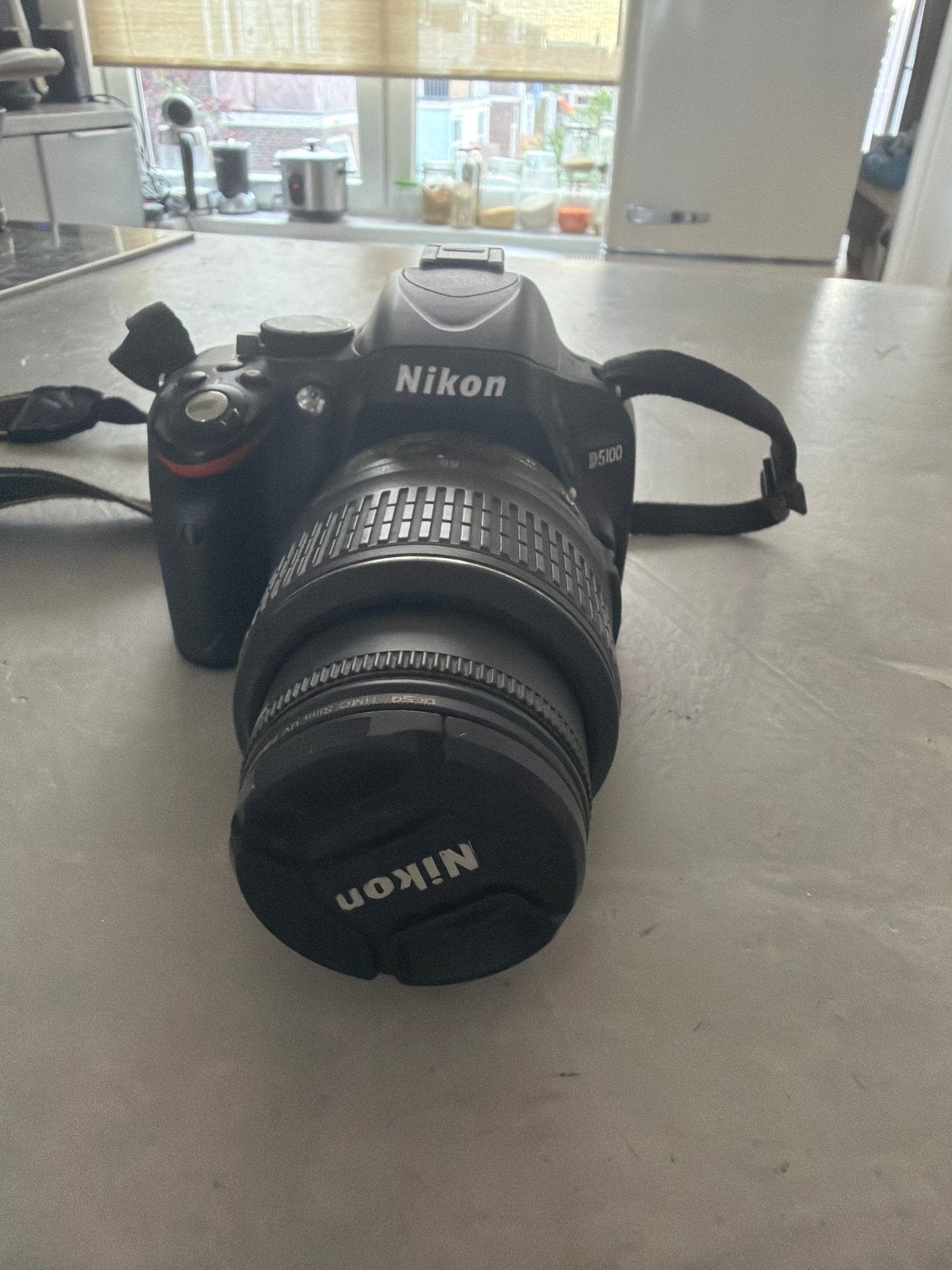 Nikon D5100 Spiegelreflexcamera met AF-S NIKKOR 18-55mm lens, Ophalen, Gebruikt, Spiegelreflex, Beeldstabilisatie