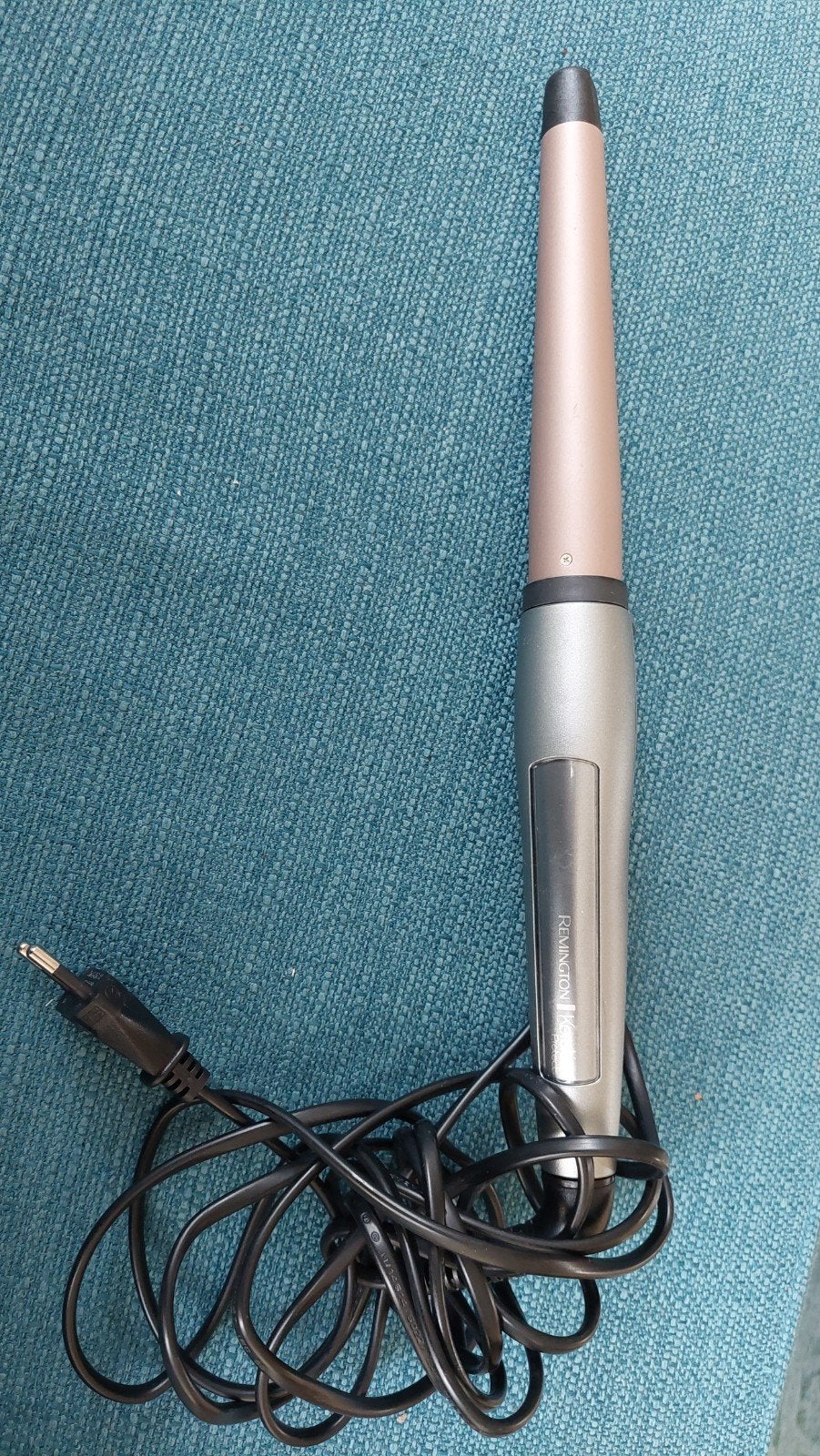 Remington/ Keratin Krultang, Ophalen of Verzenden, Zo goed als nieuw, Krultang of Stijltang