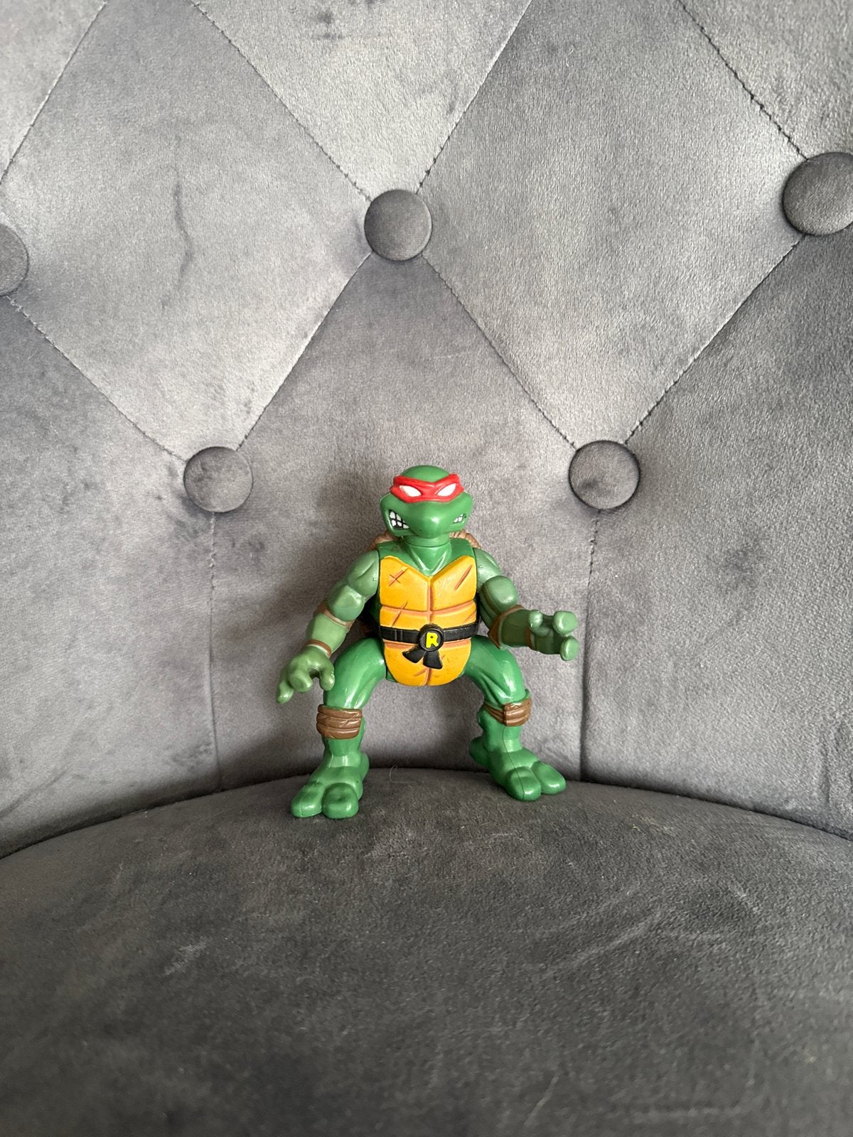 Vintage Teenage Mutant Ninja Turtles Raphael actiefiguur, Ophalen of Verzenden, Gebruikt