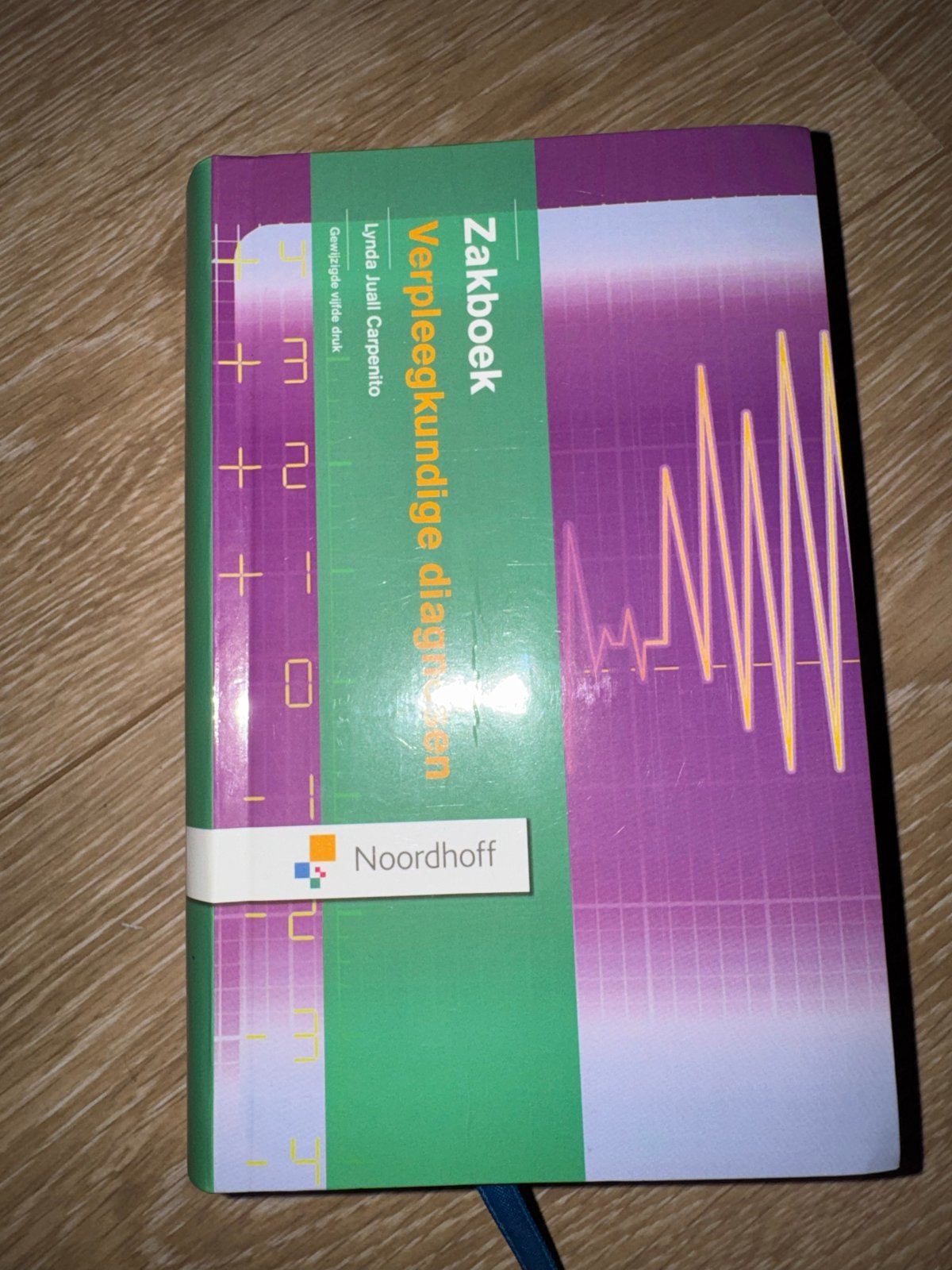 Zakboek Verpleegkundige diagnosen - Lynda Juall Carpenito, Boeken, Ophalen of Verzenden, Gamma, Zo goed als nieuw, HBO