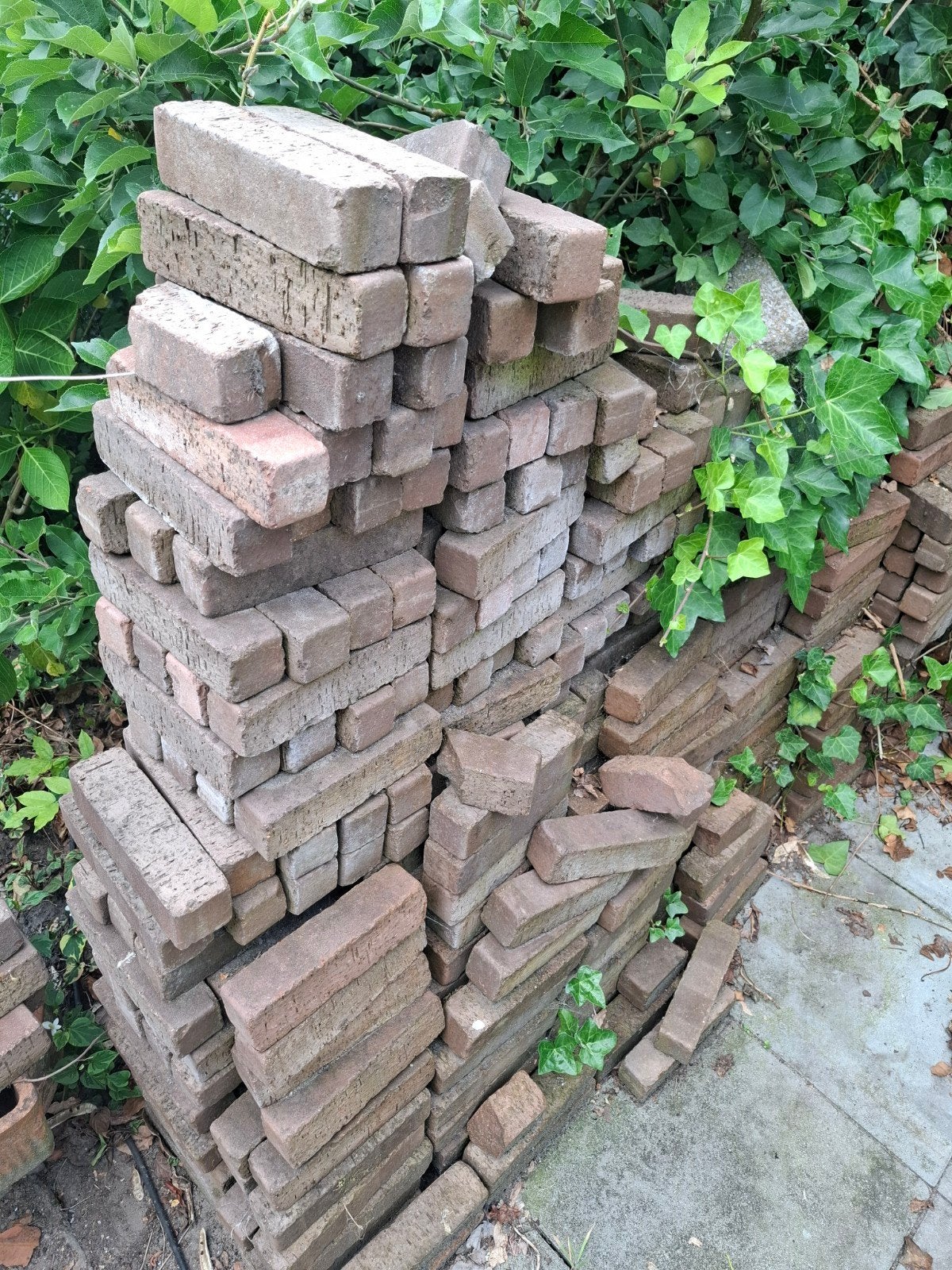 Waaltjes/ klinkers, Ophalen, Beton, Klinkers