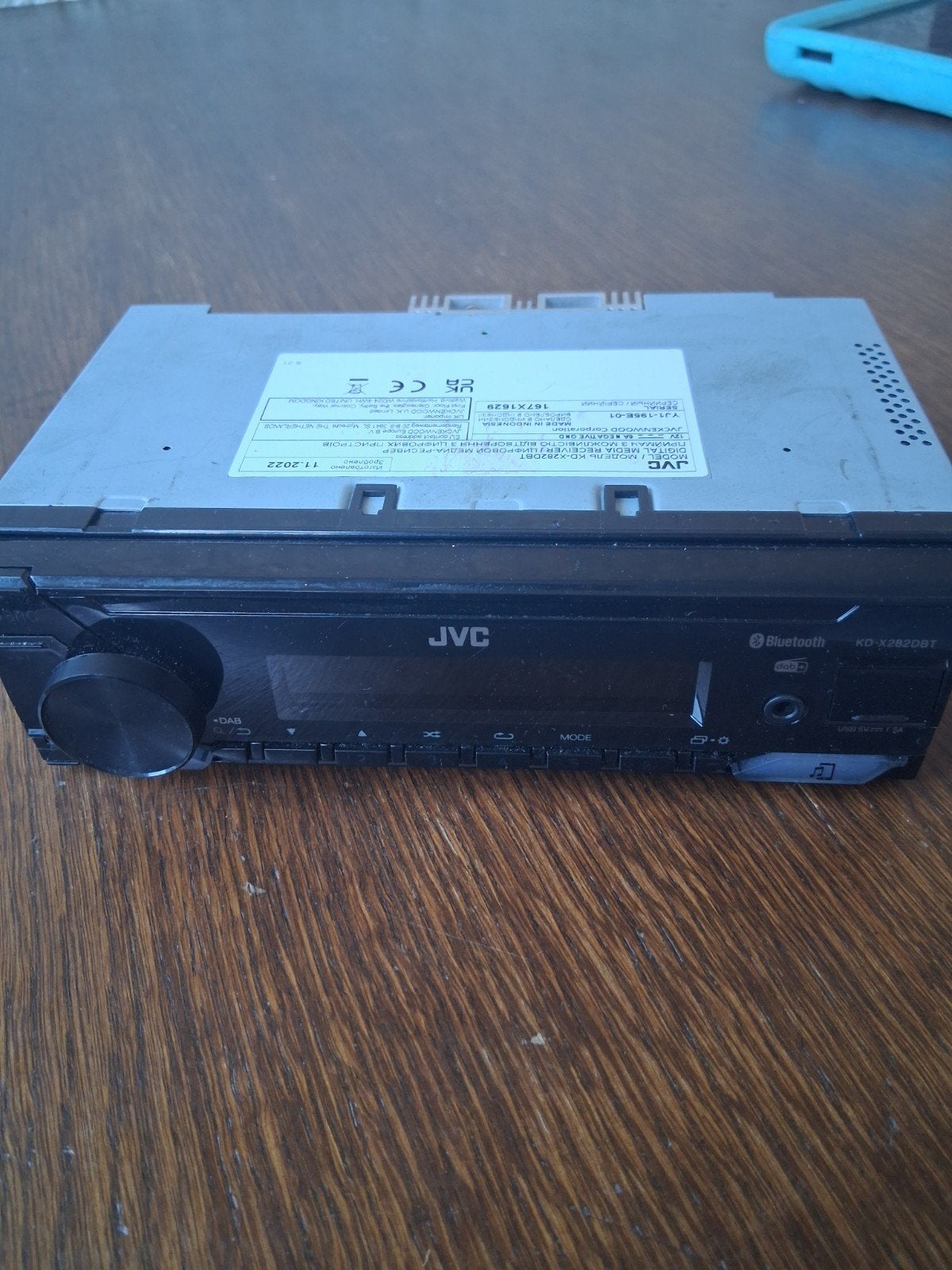 JVC KD-X282DBT Digitale Media-ontvanger met Bluetooth, Auto diversen, Autoradio's, Ophalen