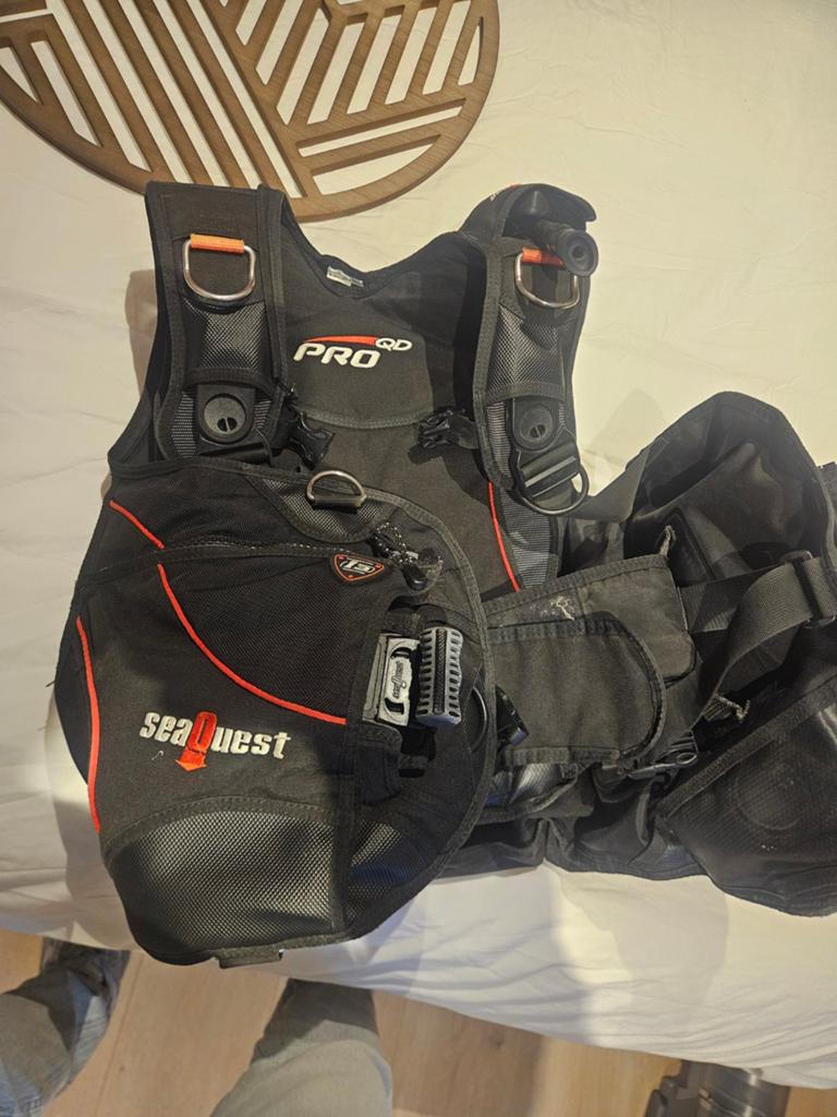 SeaQuest Pro QD Trimvest - Duikvest, Watersport en Boten, Duiken, Ophalen of Verzenden, Trimvest of Wing