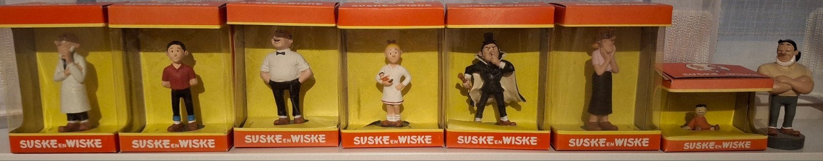 Suske en Wiske poppetjes, Verzamelen, Ophalen of Verzenden, Zo goed als nieuw