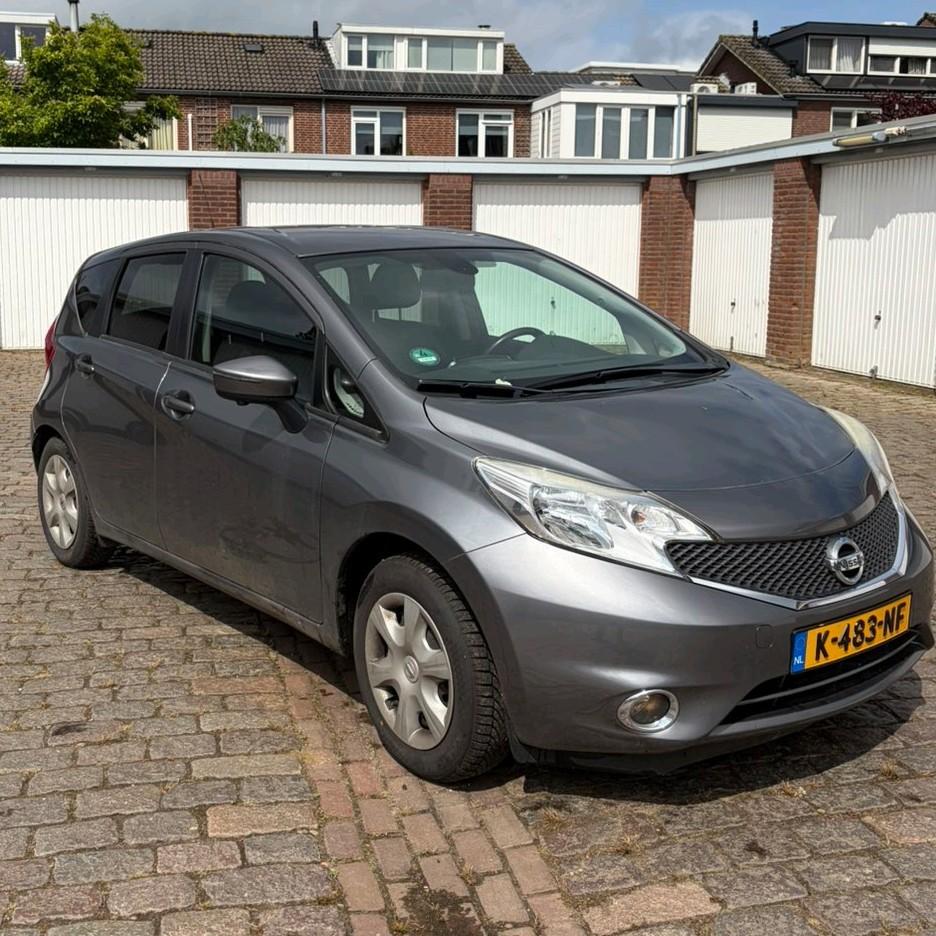 Nissan Note 1.2 Dig-s 72KW/98PK CVT 2014 Grijs, 1045 kg, 49 €/maand, 98 pk, Grijs