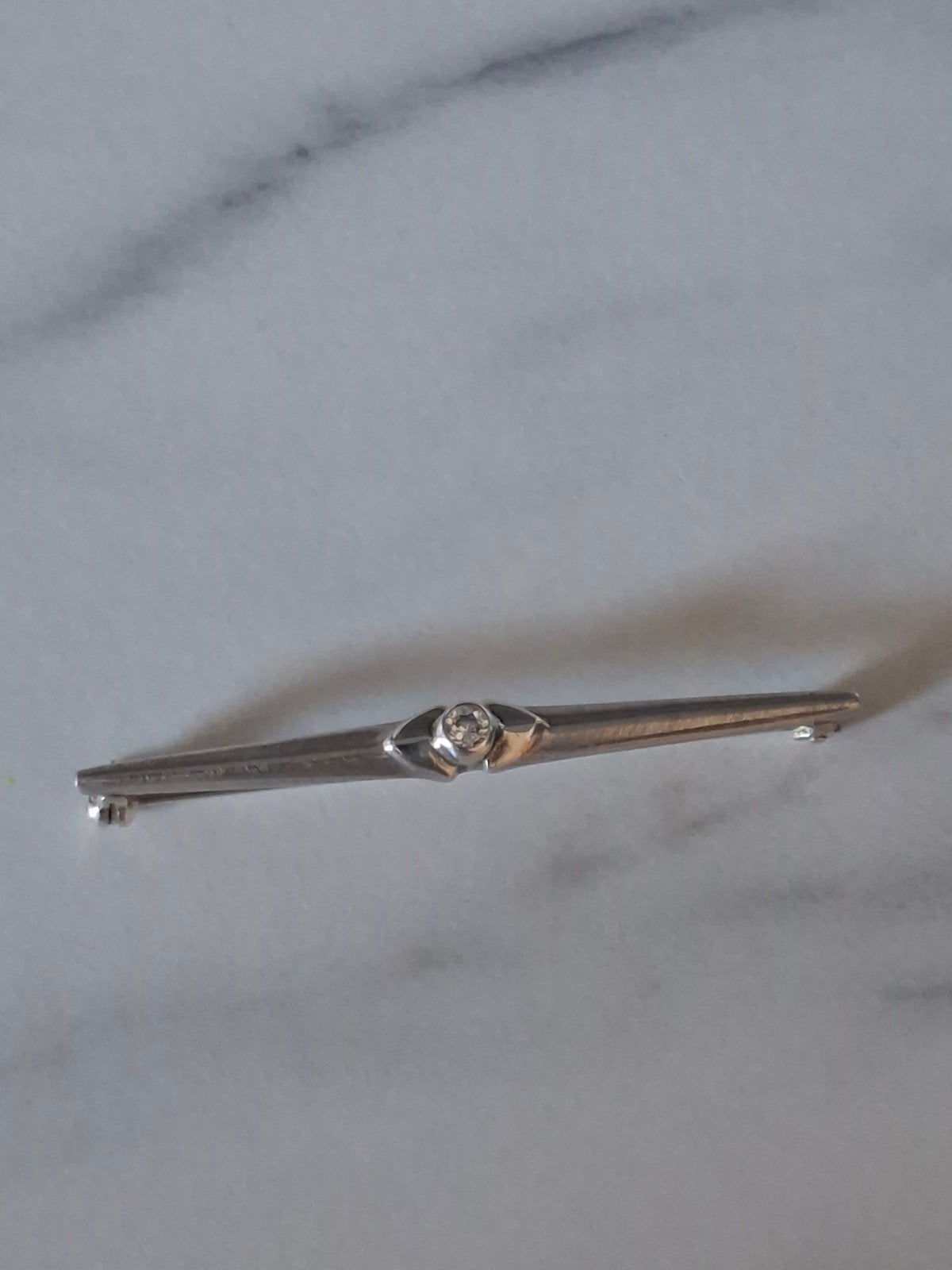 zilveren broche 925, Ophalen of Verzenden, Zo goed als nieuw, Zilver, Zilver