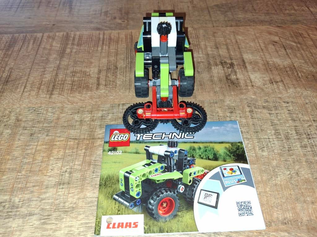Lego Technic 42102 Claas Xerion Tractor, Gebruikt, Lego, Compleet, Ophalen of Verzenden