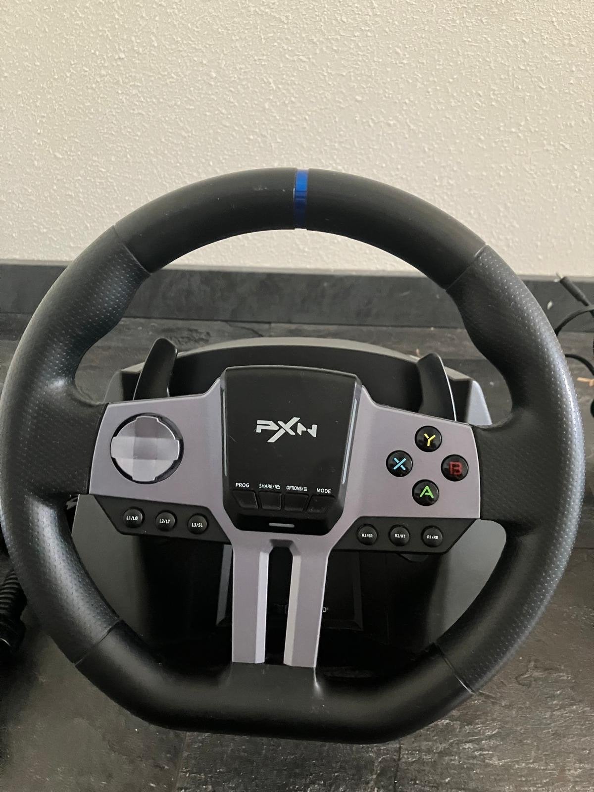 PXN V9 Gen2 Racestuur met schakelpook en pedalen, Spelcomputers en Games, Racestuur, Force feedback, Zo goed als nieuw, PC