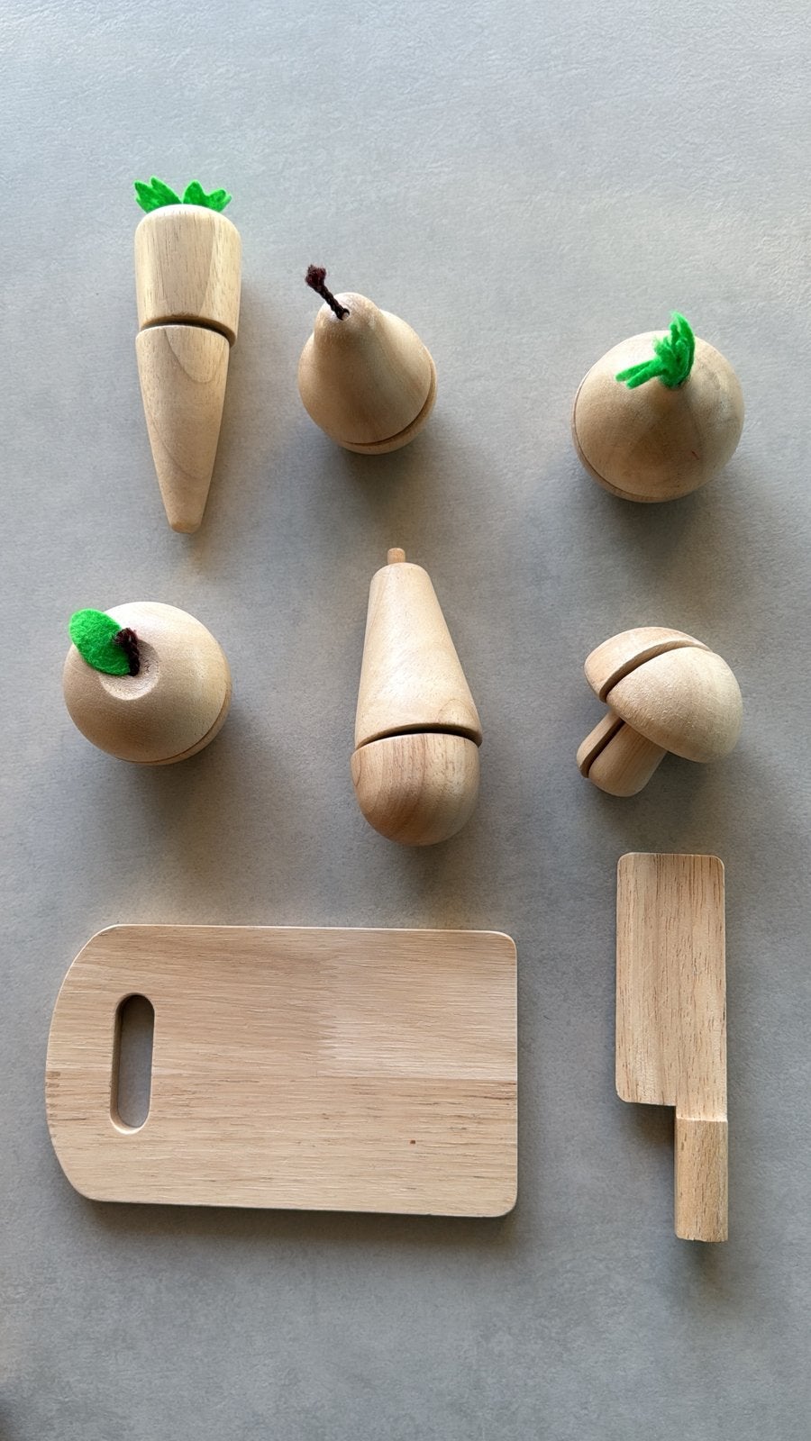 Petite Amélie Groente en fruit set KIT 8 dlg NIEUW, Ophalen of Verzenden, Nieuw