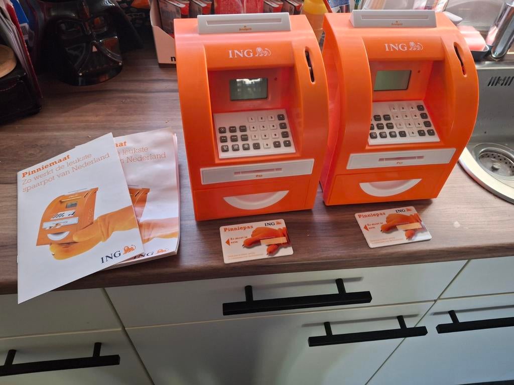 2x Pinniemaat van ING. Lees de beschrijving., Ophalen