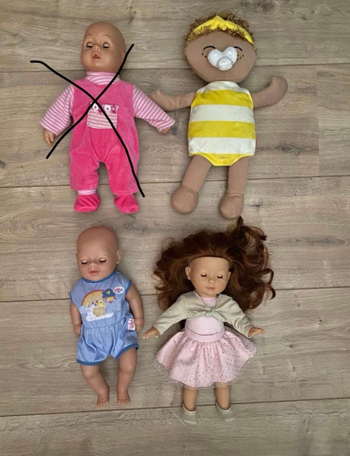 Verschillende poppen: Baby Born, Corolle, Hema, Ophalen, Zo goed als nieuw, Babypop