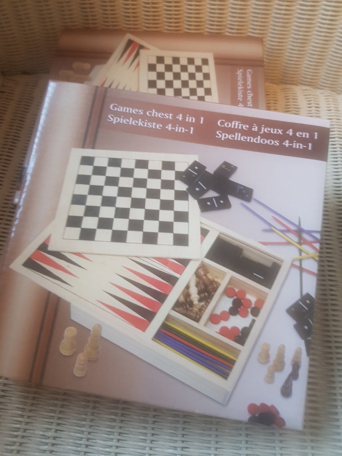 2 reisspel 4 spellen in 1 doos, Ophalen, Nieuw, Reisspel