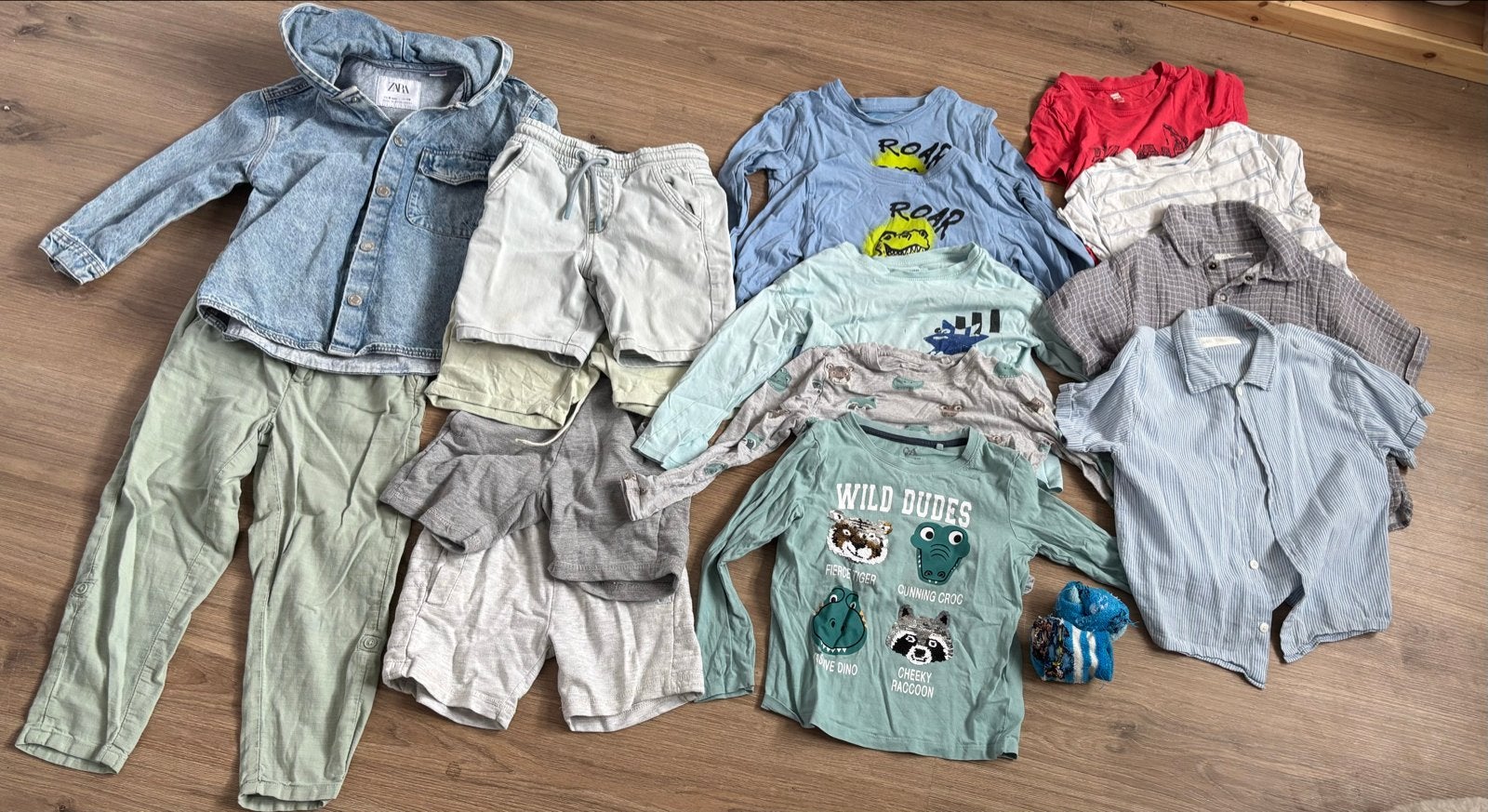 Jongenskleding zomer/herfst maat 110/116 - Setje, Kinderen en Baby's, Kinderkleding | Maat 110, Ophalen of Verzenden, Gebruikt