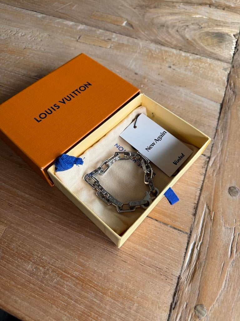 Louis Vuitton armband, Ophalen, Zo goed als nieuw, Zilver, Staal
