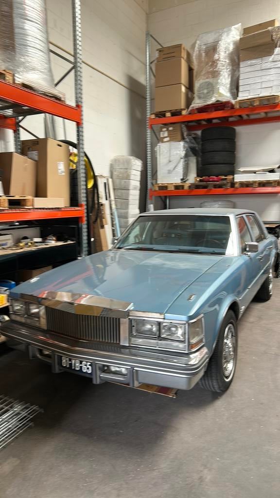 Cadillac 1976 Blauw, Ophalen, Gebruikt, Cadillac