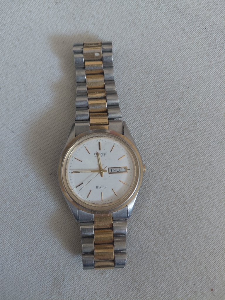 Citizen Quartz, Ophalen, Gebruikt, Staal, Goud