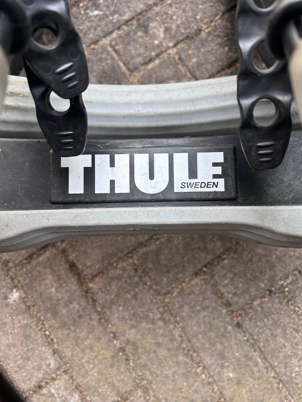 Thule fietsendrager met 2 extra verbindingstukken, Fietsen en Brommers, Fietsaccessoires | Aanhangers en Karren, Ophalen, Gebruikt