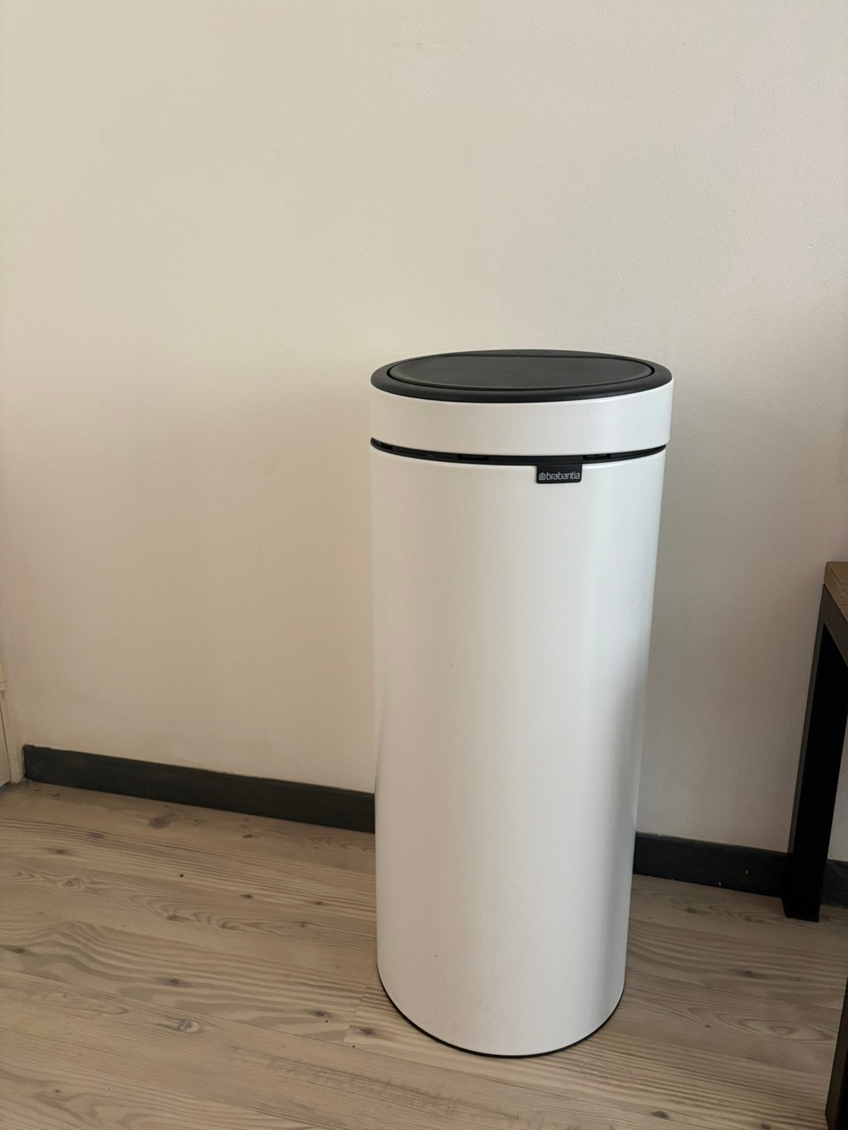 Brabantia Touch Bin - High Quality Bin 30L, 40 liter of meer, Ophalen, Zo goed als nieuw, Rvs