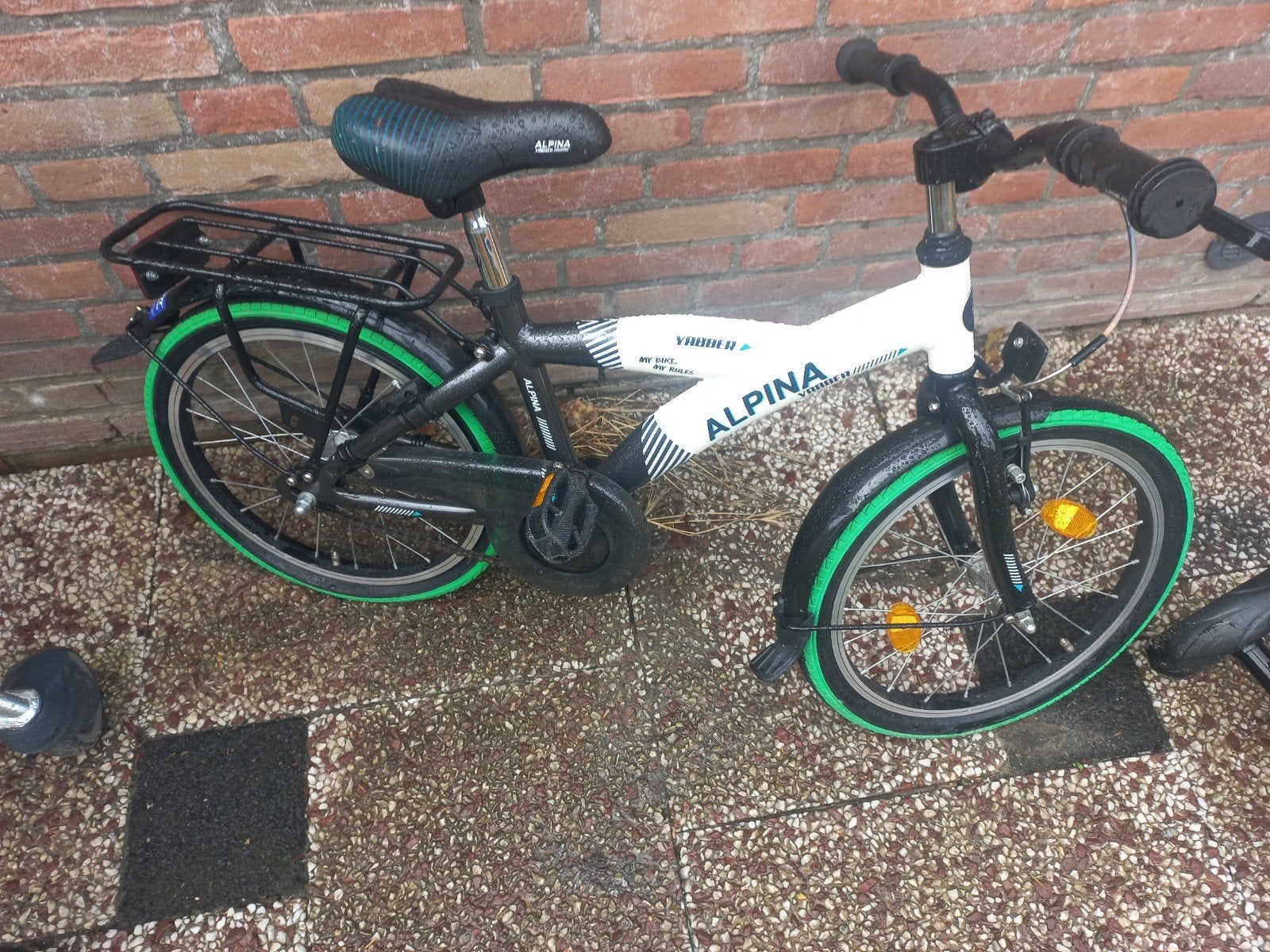 alpine kinder fiets, Ophalen