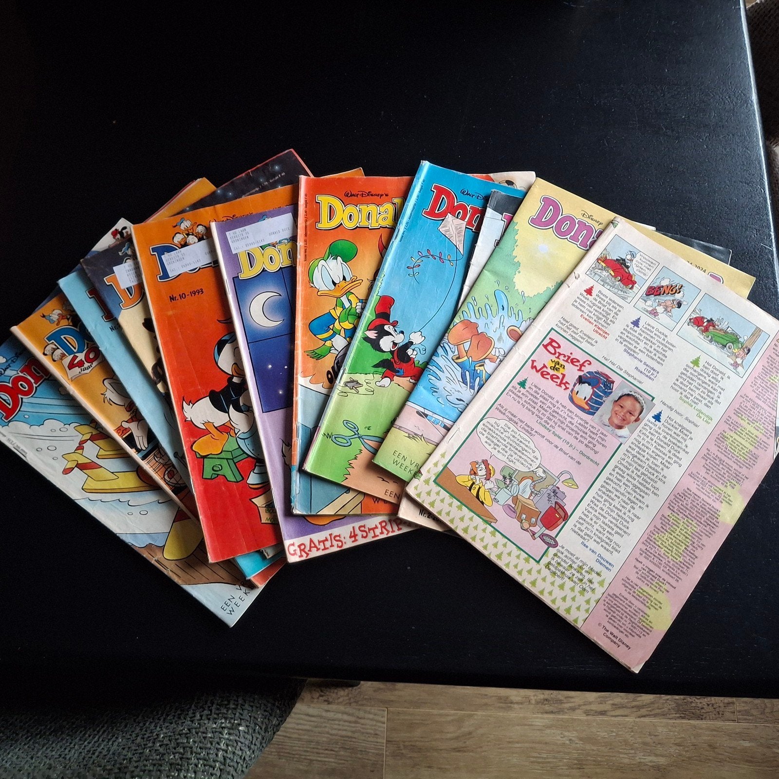 Donald duck (11 stuks), Ophalen