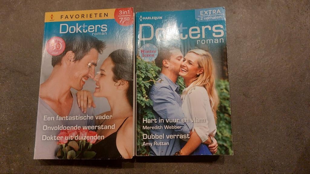 Harlequin Bouquet Doktersroman - 2 boeken, Ophalen of Verzenden, Gelezen, Diverse auteurs, Nederland