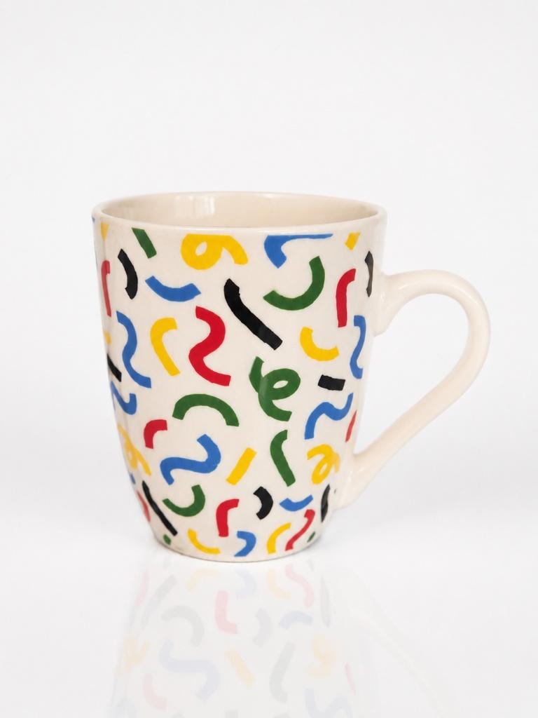 Partij keramische mokken mix van 2 designs 300ML, Huis en Inrichting, NHP International, Keramiek, Overige typen, Ophalen of Verzenden