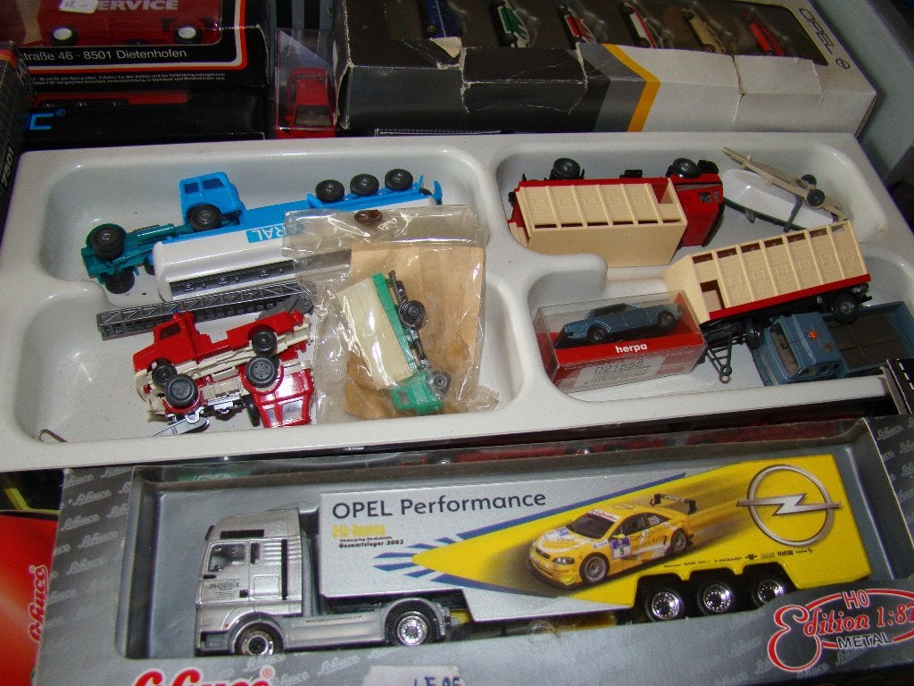 Grote  partij   miniatuur  auto,s   1:87, Ophalen, Zo goed als nieuw, Auto, Wiking