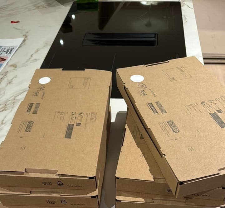 IKEA UTRUSTA scharnieren horizontale – nieuw – 5 sets, Ophalen, Minder dan 50 cm, Wit, Nieuw