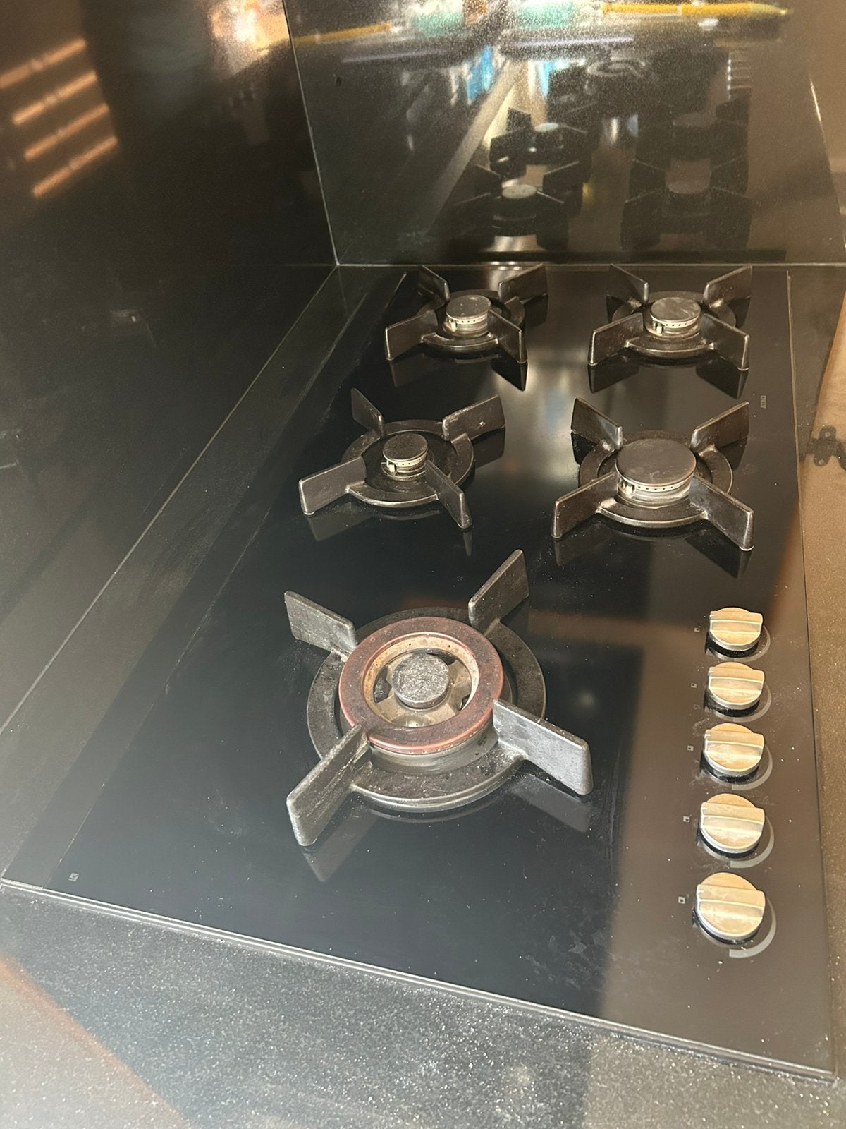 Kookplaat op gas ATAG HG9611SBA, Witgoed en Apparatuur, Kookplaten, Ophalen, Gebruikt, Inbouw, Gas